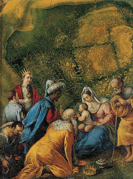 Jacopo Bassano The Adoration of the Magi china oil painting image